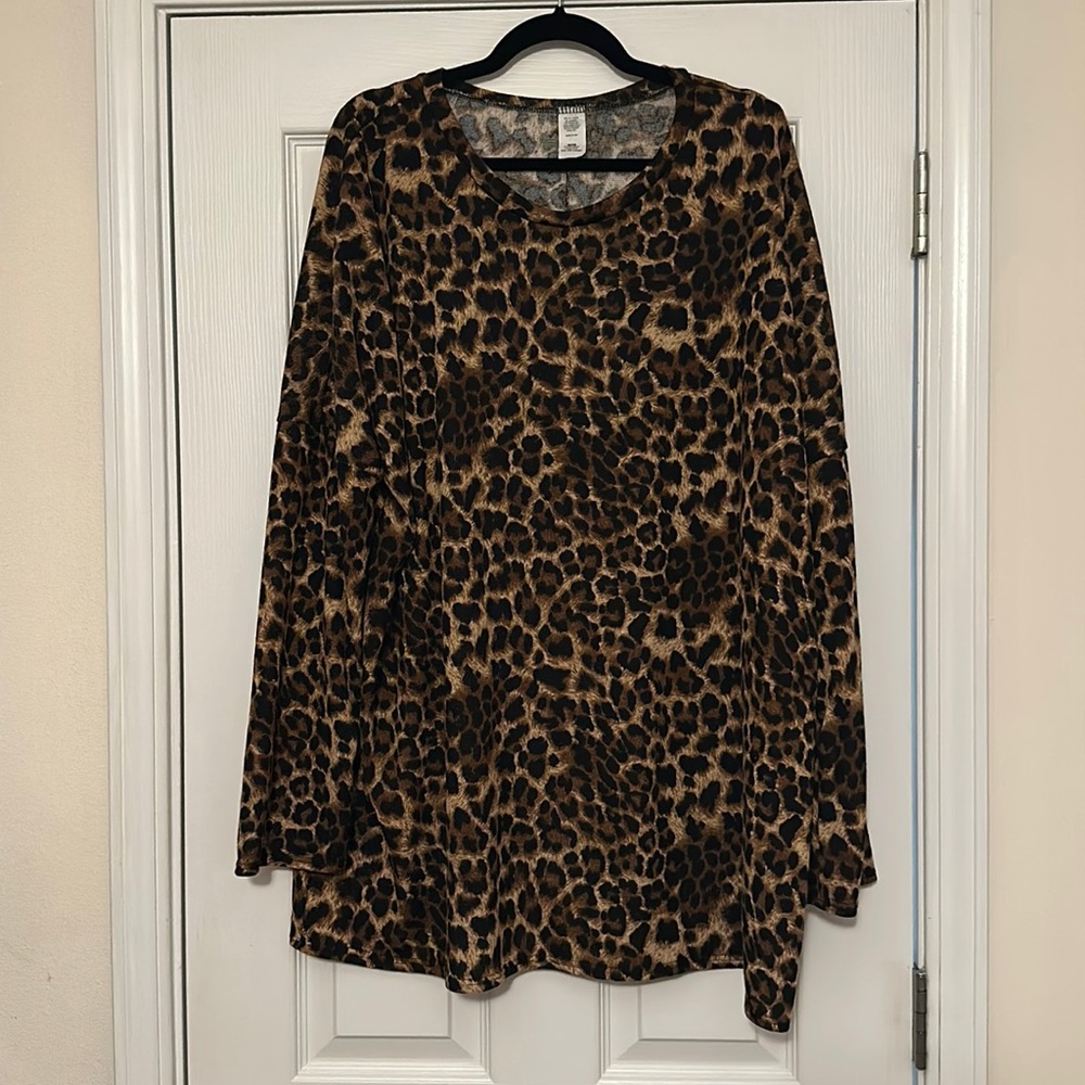 NWOT Cheetah Print Sweater